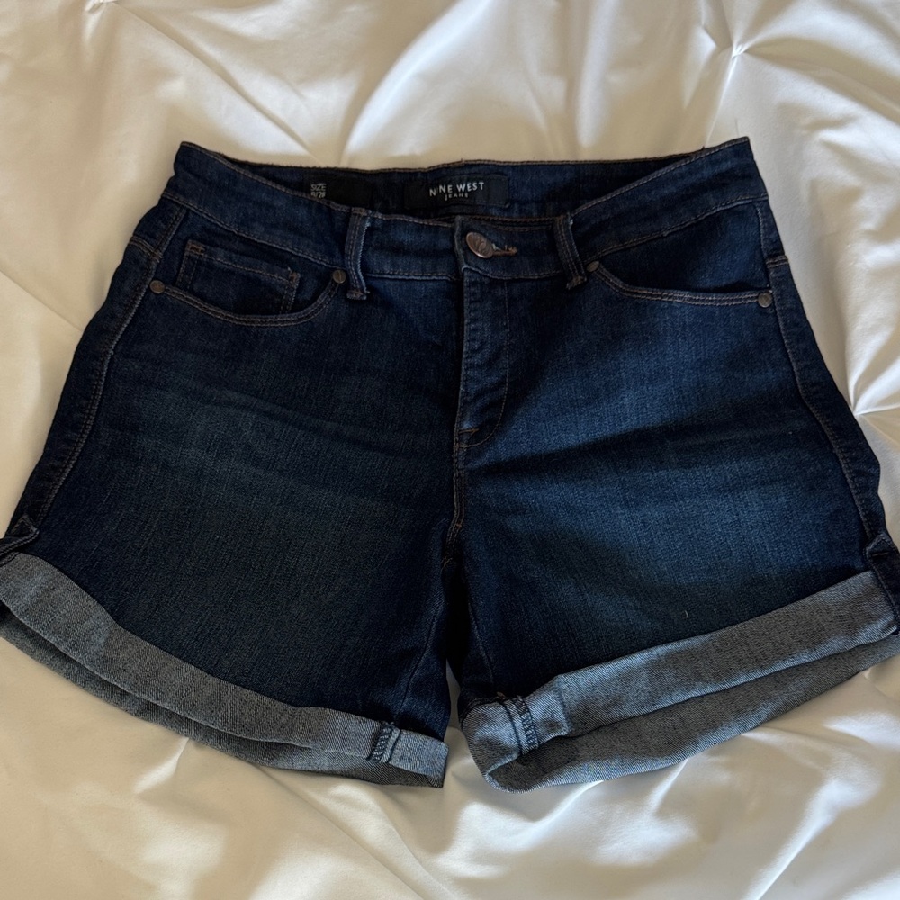Nine West Women's Jean Shorts- size 6